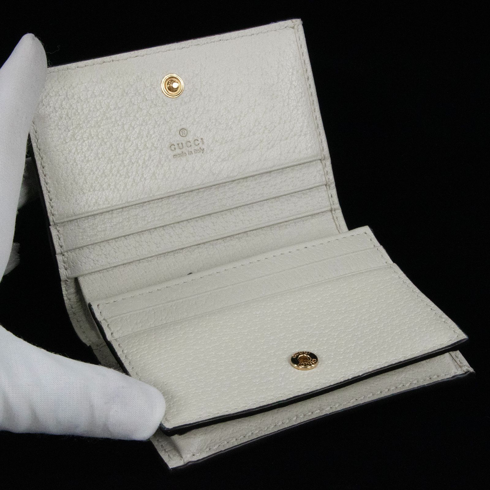 正規品　極美品　グッチ財布　グッチggマーモント グッチストロベリー GUCCI 送料無料 本物 極美品 グッチ GGマーモント チェリー