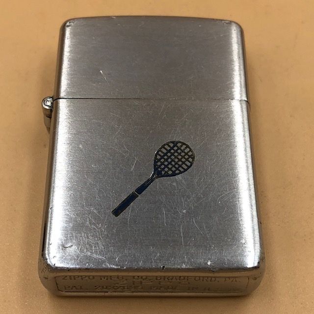 ジッポー ZIPPO ライター ３バレル スポーツシリーズ ラケット 1947年〜1949年 ニッケルシルバーインサイドユニット - メルカリ