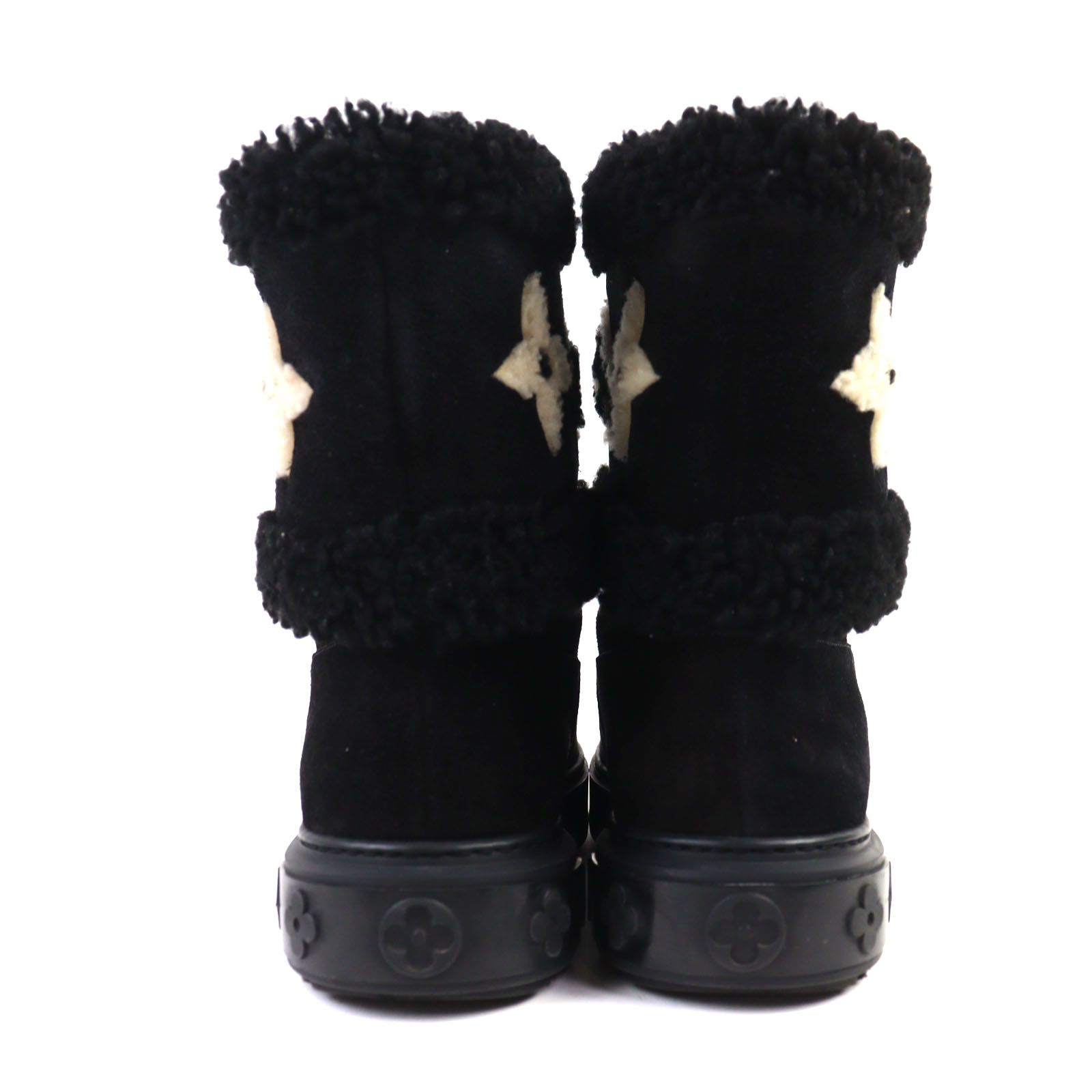 美品◇LOUIS VUITTON ルイヴィトン スノードロップライン ムートン  