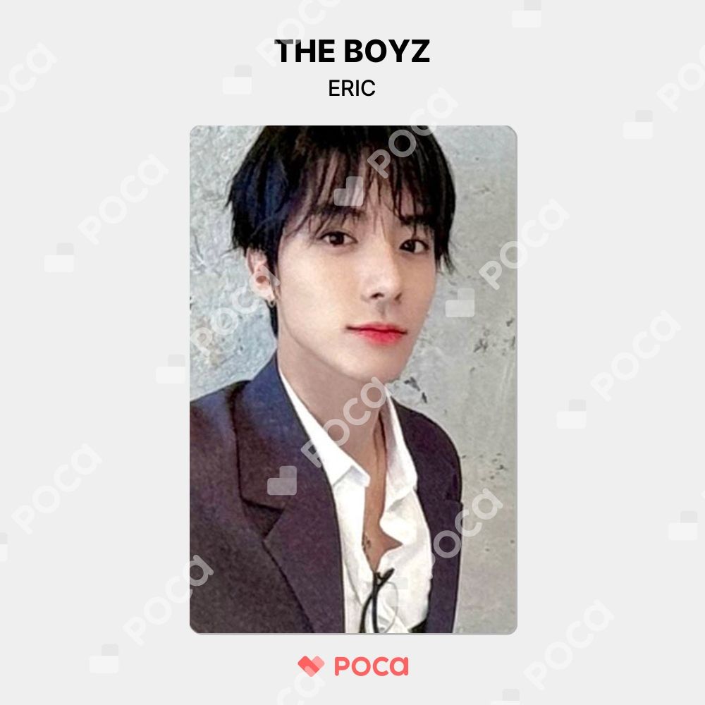 エリックトレカ The boyz Eric 限定特典 コンサート セット THE BOYZ Eric special feature has been announced as his