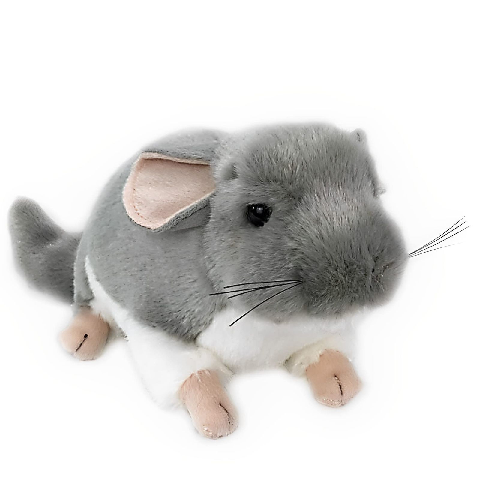MIMIA チンチラ ぬいぐるみ プレゼント ちんちら 小動物 ふわふわ 大きい かわいい リアル 子供 ペット (チンチラ) [チンチラ]