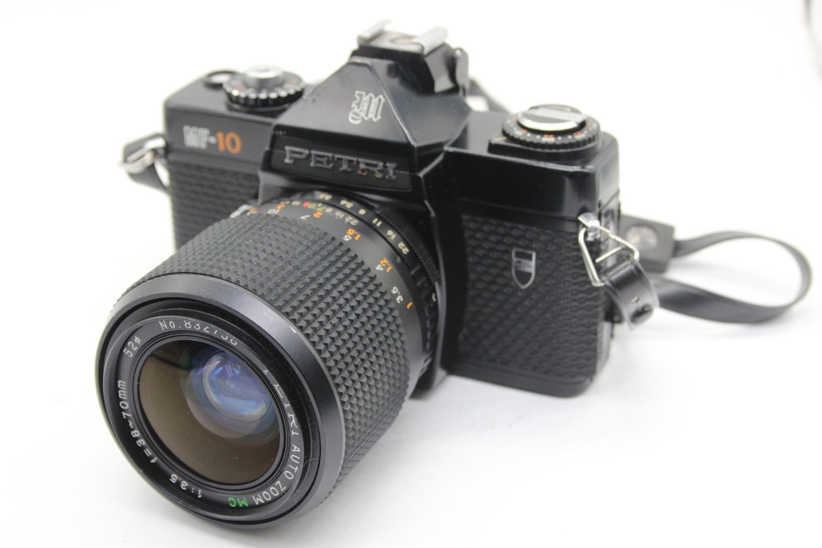 訳あり品】 ペトリ PETRI MF-10 ブラック AUTO ZOOM MC 38-70mm F3.5 ボディレンズセット v1005 - メルカリ