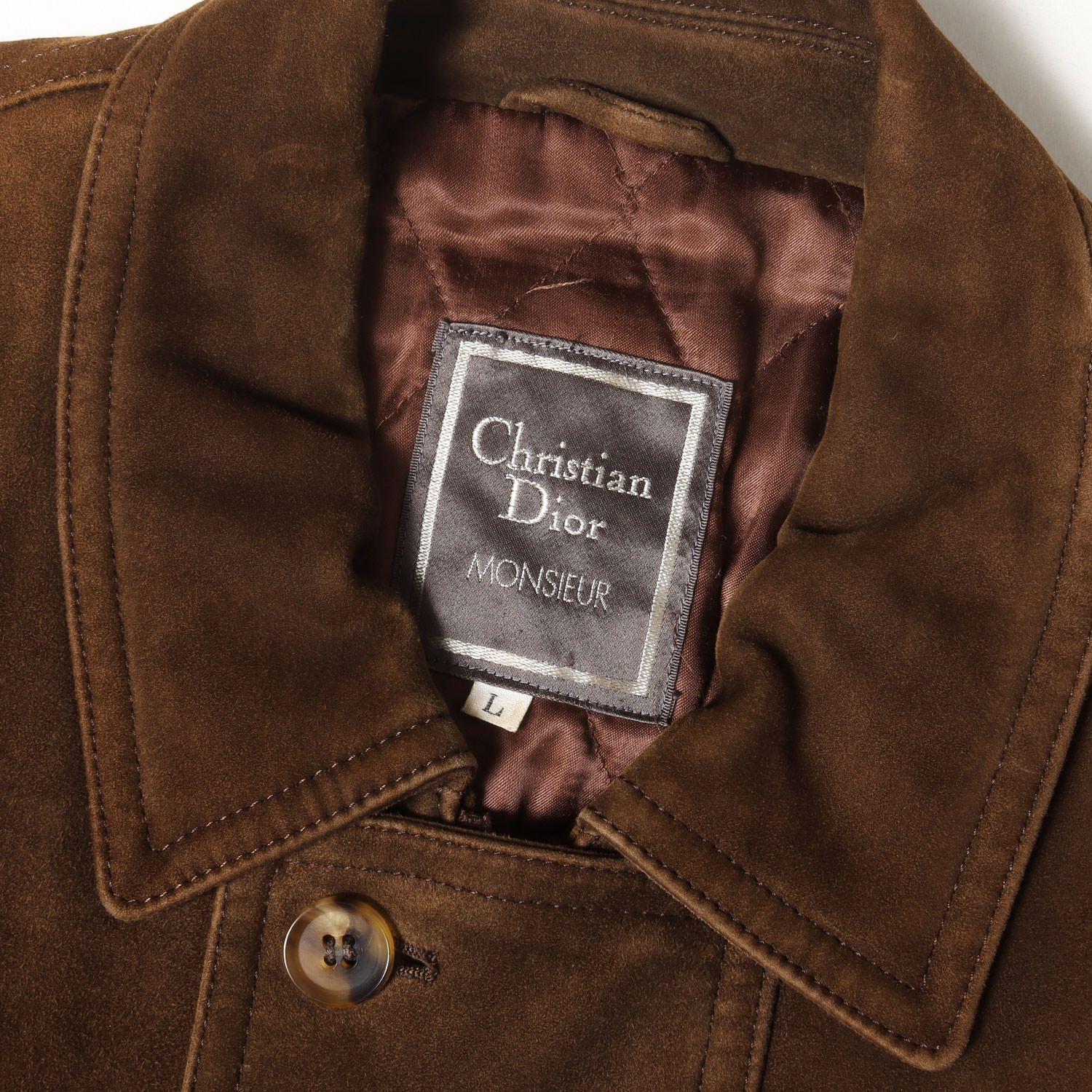 Christian Dior クリスチャンディオール ブルゾン ブラウン サイズ:L