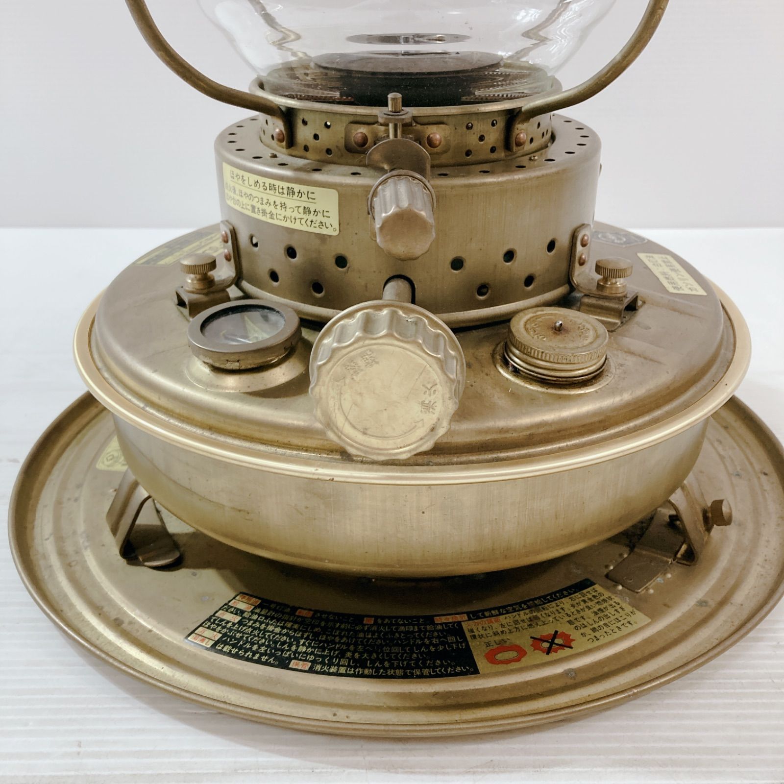 ニッセン 開放式石油ストーブ IS-3DX 昭和レトロ オシャレ