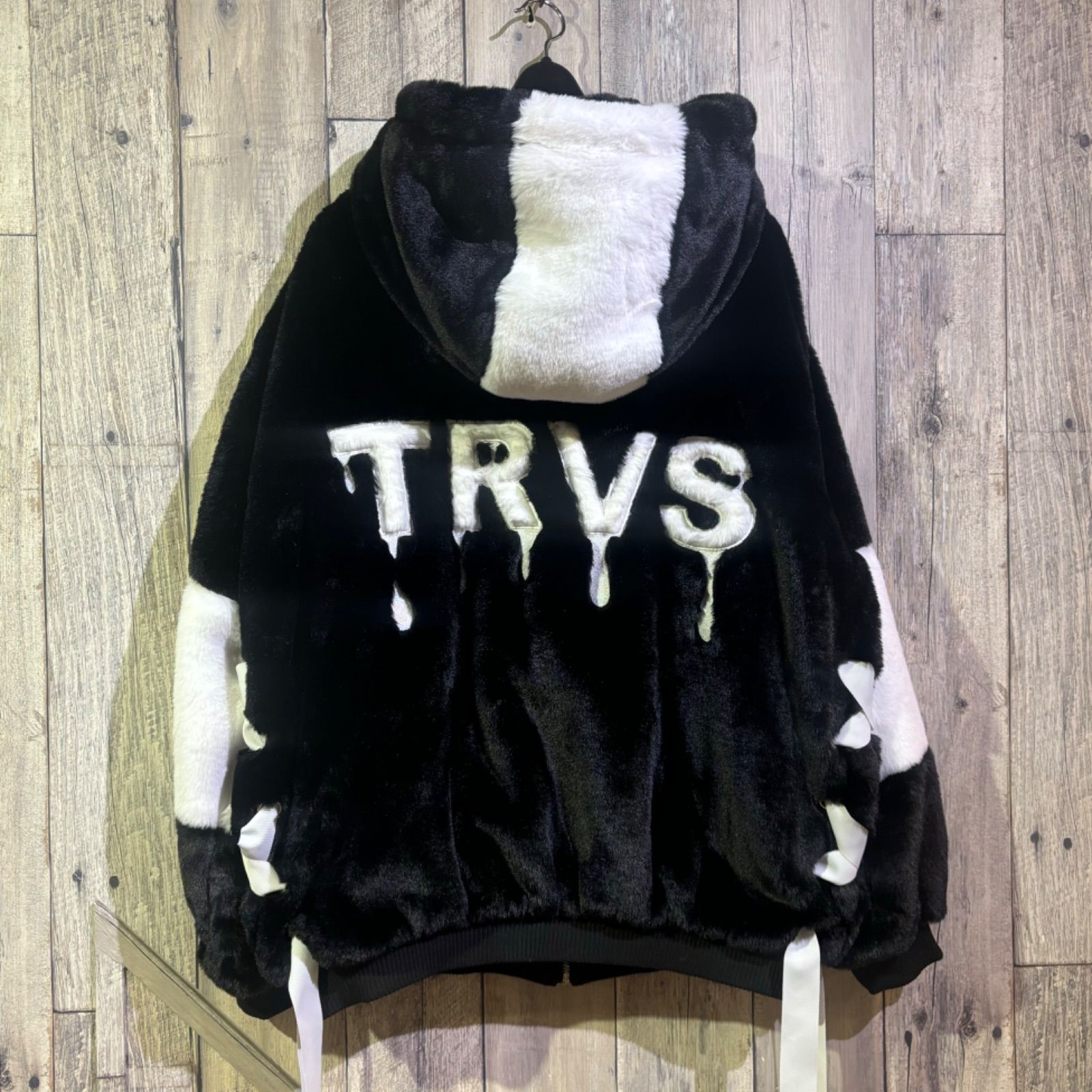 TRAVAS TOKYO ファー フードジャケット