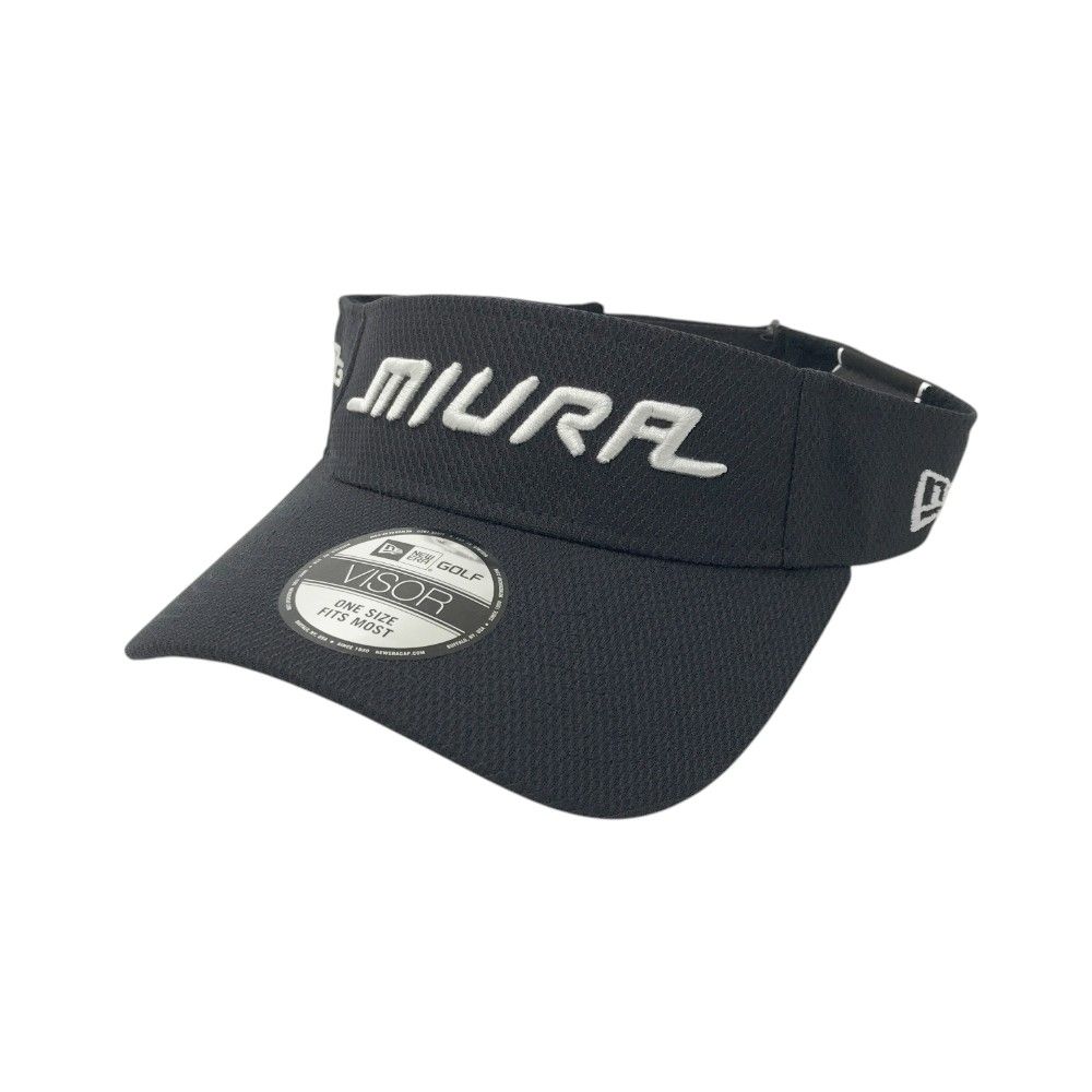 新品 未使用 NEW ERA ニューエラ ゴルフ 三浦技研 コラボ サンバイザー NEW ERA ニューエラ ×三浦技研 サンバイザー MIURA ネイビー系