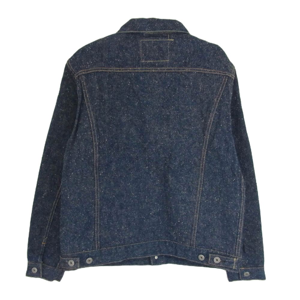 デニムONデニムオーバージャケット ONI DENIM 鬼デニム 24AW ONI-02527P-CCD 15oz. クラッシュド