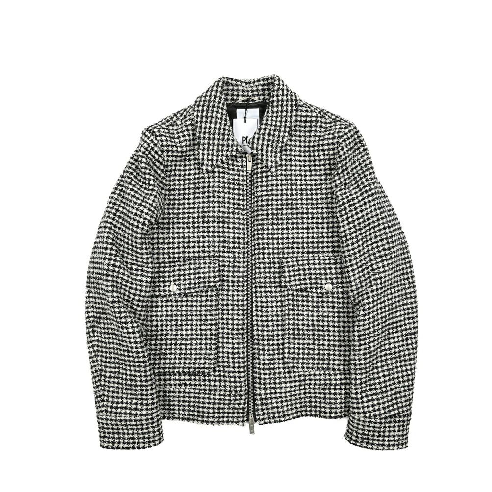 試着のみ】PT TORINO フライトジャケット ジップアップ ブルゾン 楽天