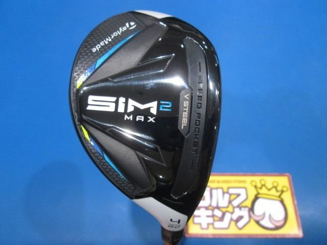 GK鈴鹿☆中古059 【美品】 テーラーメイド☆SIM2 MAX RESCUE☆#4☆22 