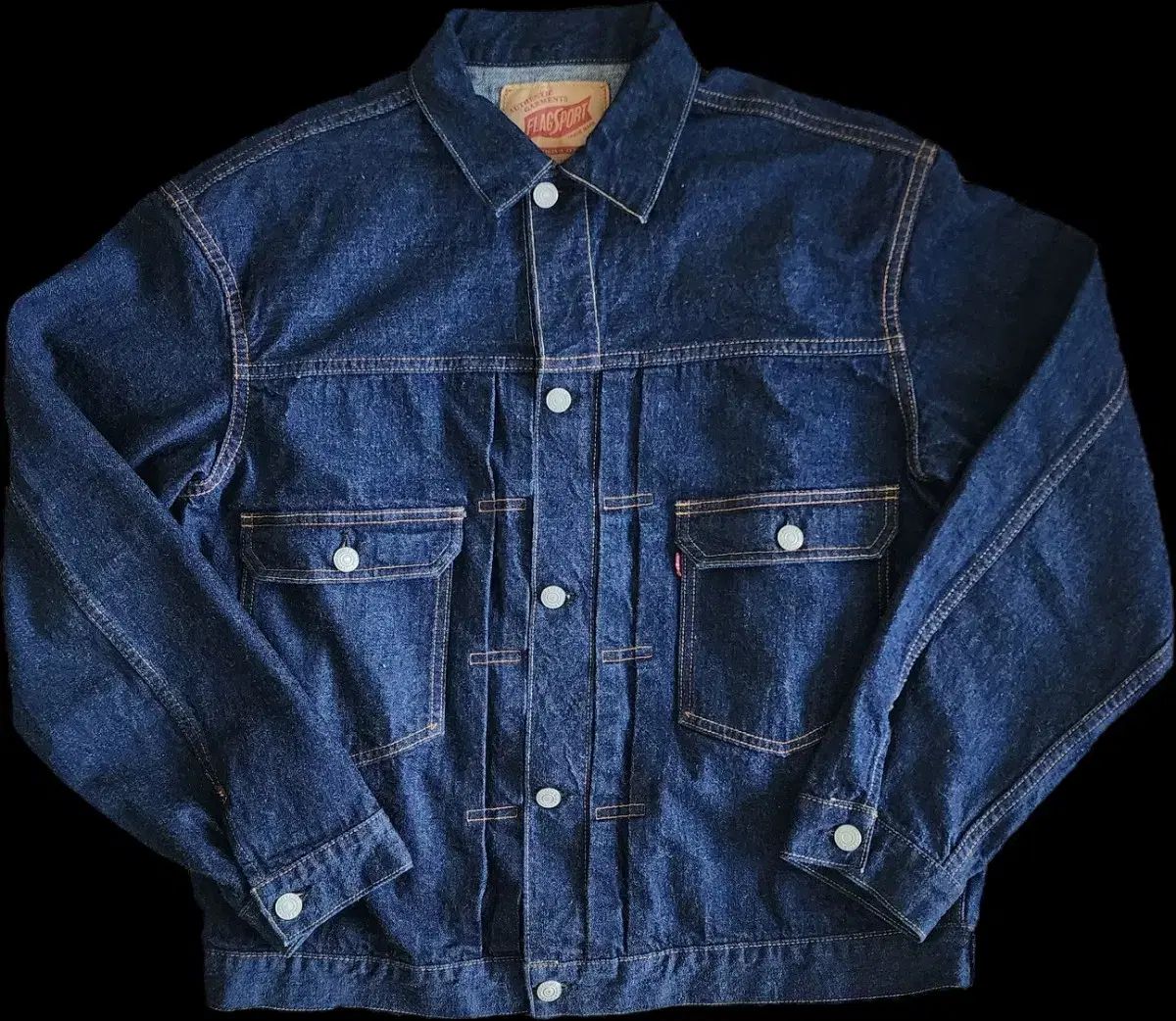 warehouse(ウェアハウス) Flag Sport 2 世帯 デニムジャケット