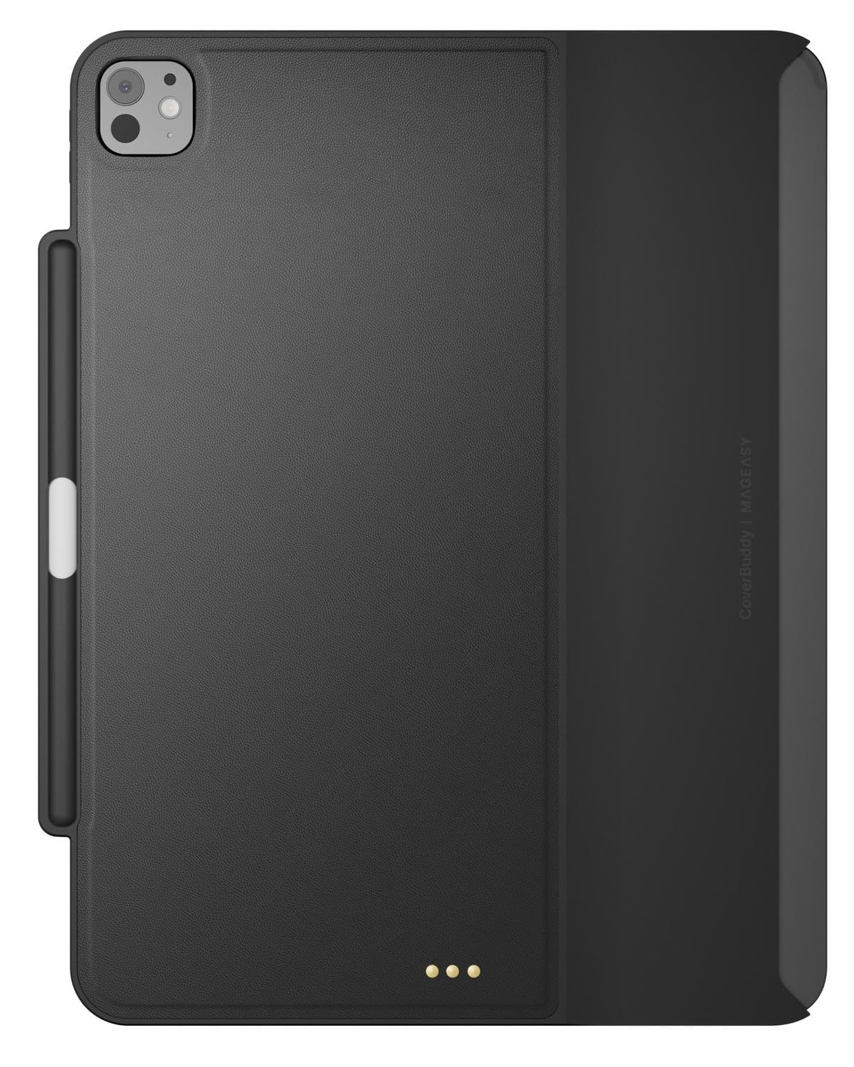 MagEasy iPad Pro 13インチ M4 対応 ケース Apple 純正 Magic Keyboard 対応 人工 皮 革 ApplePencil 充電 ペン収納 保護 カバー iPadPro 13 インチ アイパッドプロ 2025 対