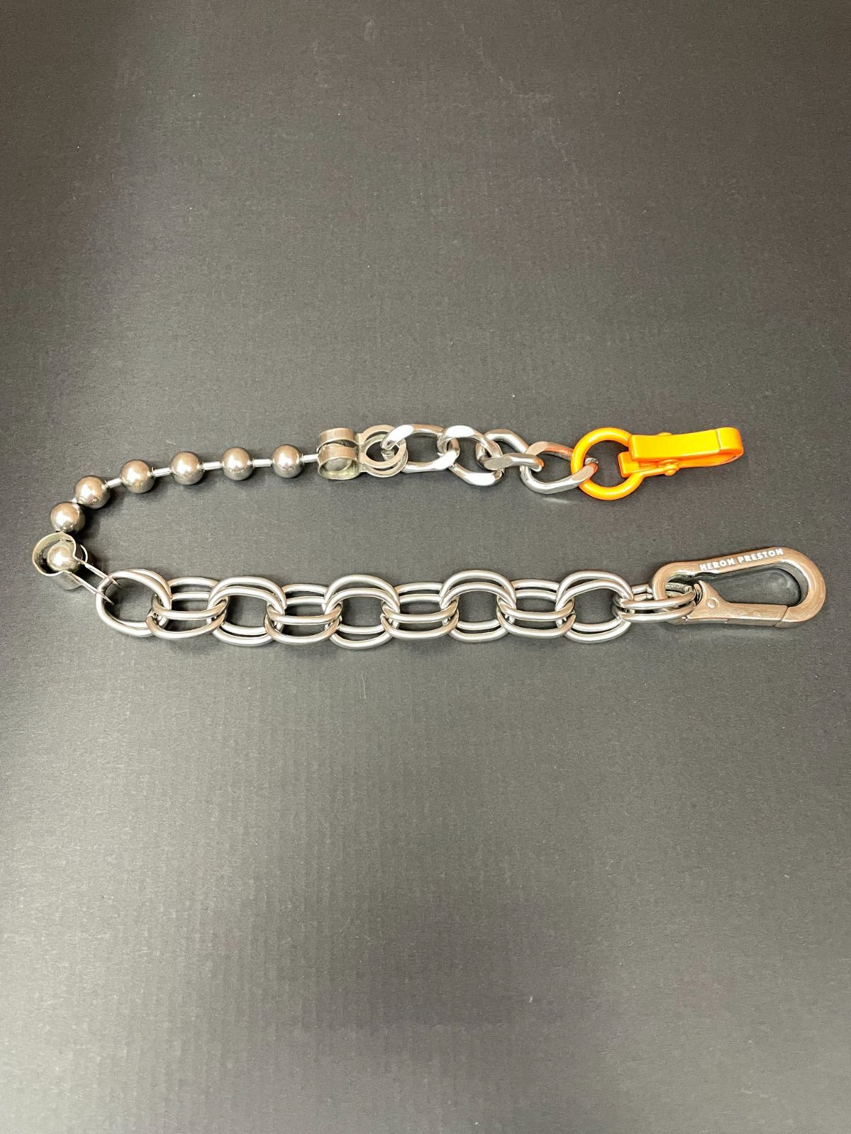 HERON PRESTON ヘロンプレストン マルチチェーン チェーンネックレス  カラビナネックレス チョーカー