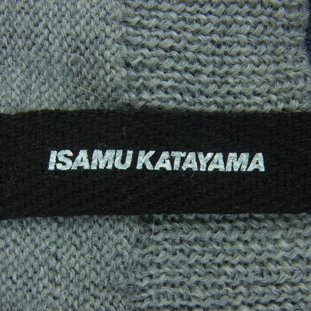 ISAMU KATAYAMA BACKLASH グラデーション ニットパーカー ISAMU