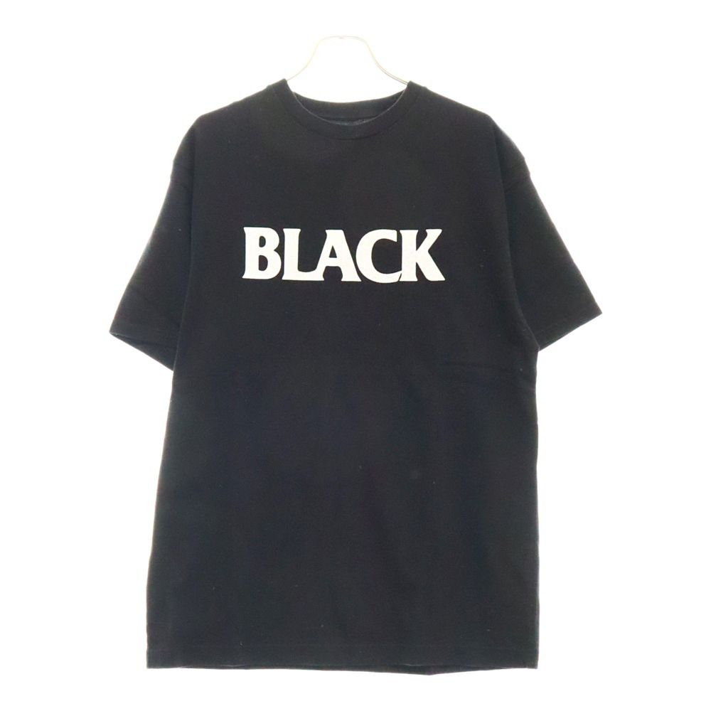 SEQUEL (シークエル) 22SS BLACK TEE ブラック フロントプリント 半袖Tシャツ カットソー ブラック