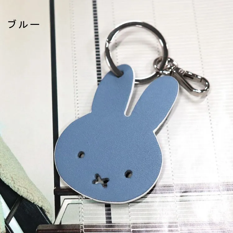 mywalit miffy ミッフィー フェイス レザー キーホルダー 型抜き