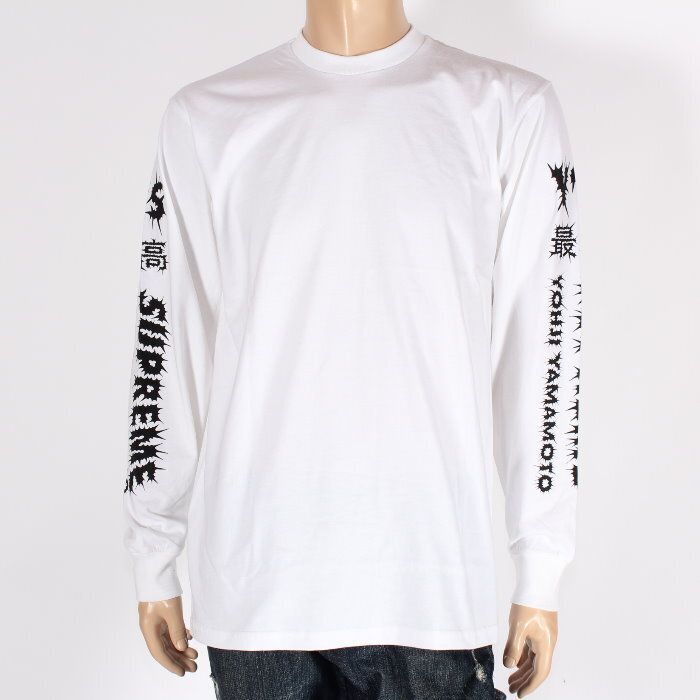 SUPREME × yohji yamamoto ロングスリーブＴシャツ Supreme Y's L S Tee (FW25) - $68