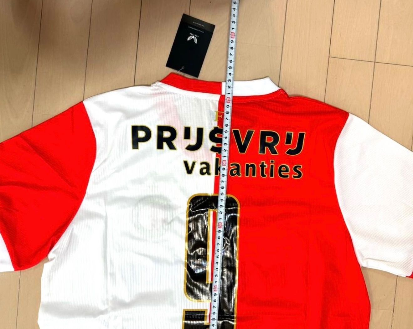 フェイエノールト 上田綺世　PRO ホーム（M）2025-26 上田綺世のフェイエノールト、2025-26新ユニフォームを発表