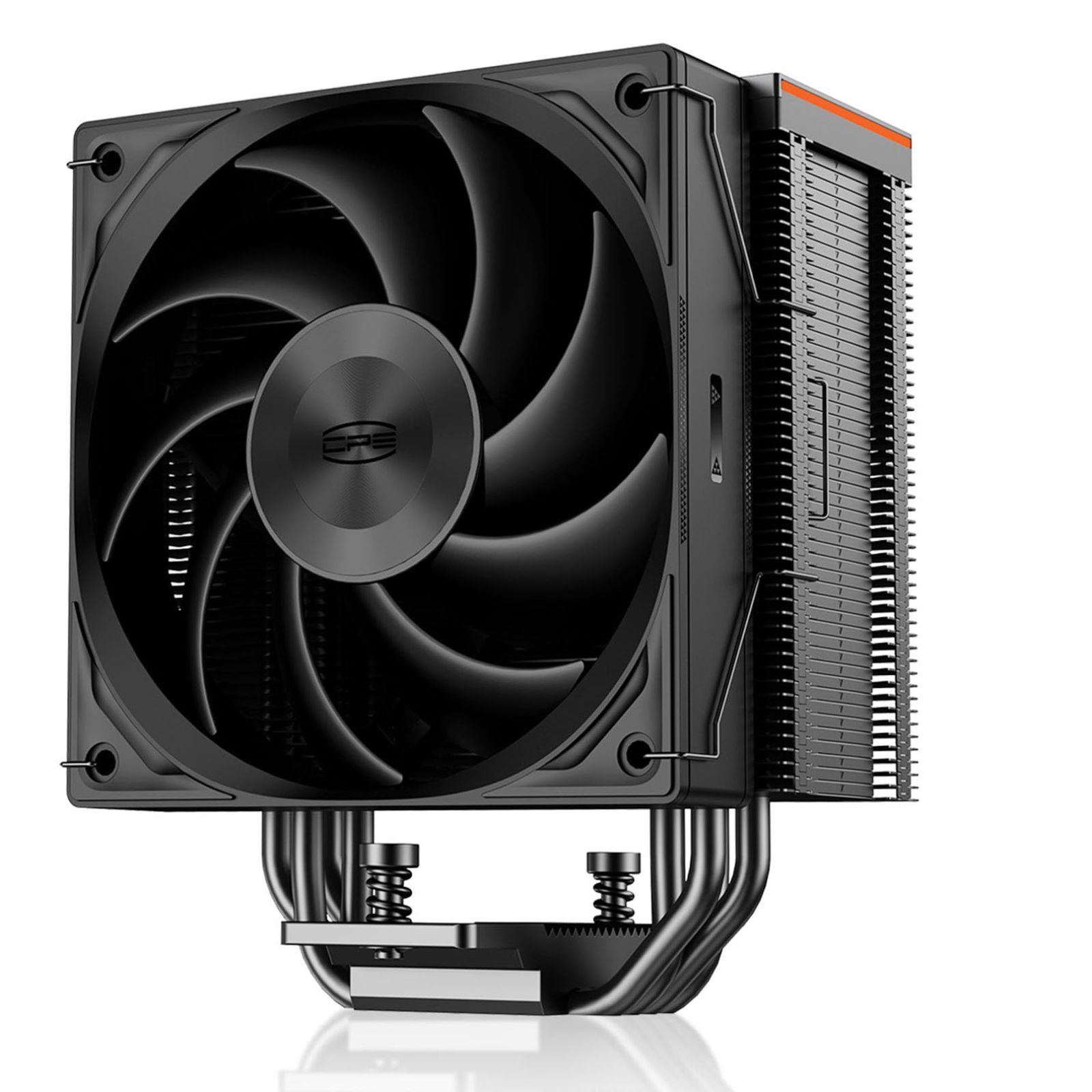 【開店記念】TDP CPUエア冷却器シングルタワー4ヒートパイプCPU冷却システム、CPUエア冷却器F5 CPU冷却器230W R120 120mmファンPWM静音2200RPM86.73 V2 CFM強風量 ノイズ32dBA RZ400 ファン付き、Inte
