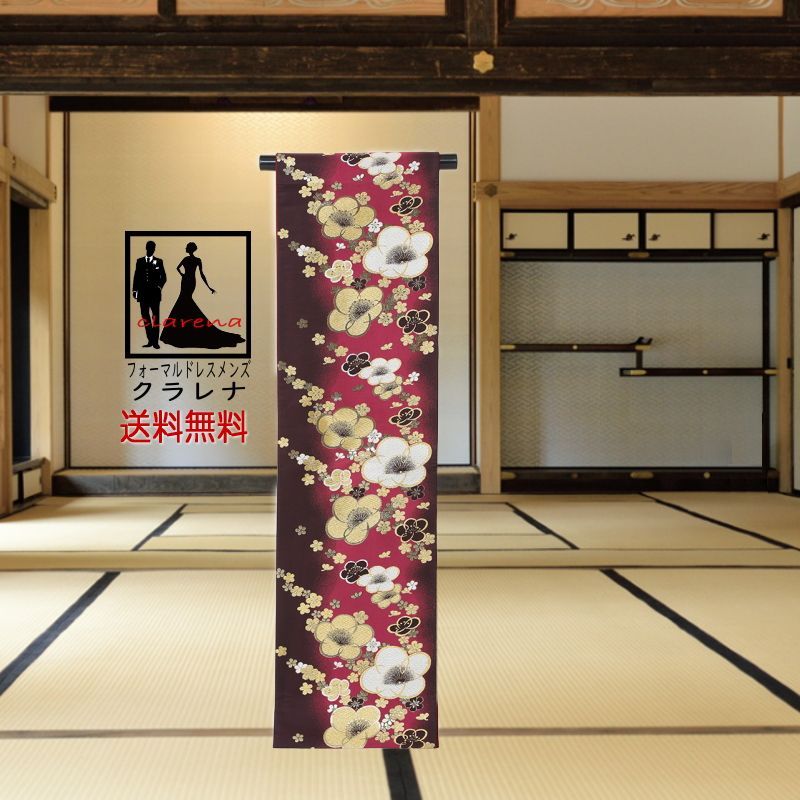 桜袋帯 六通柄☆ 平和屋着物○六通柄袋帯 舞桜