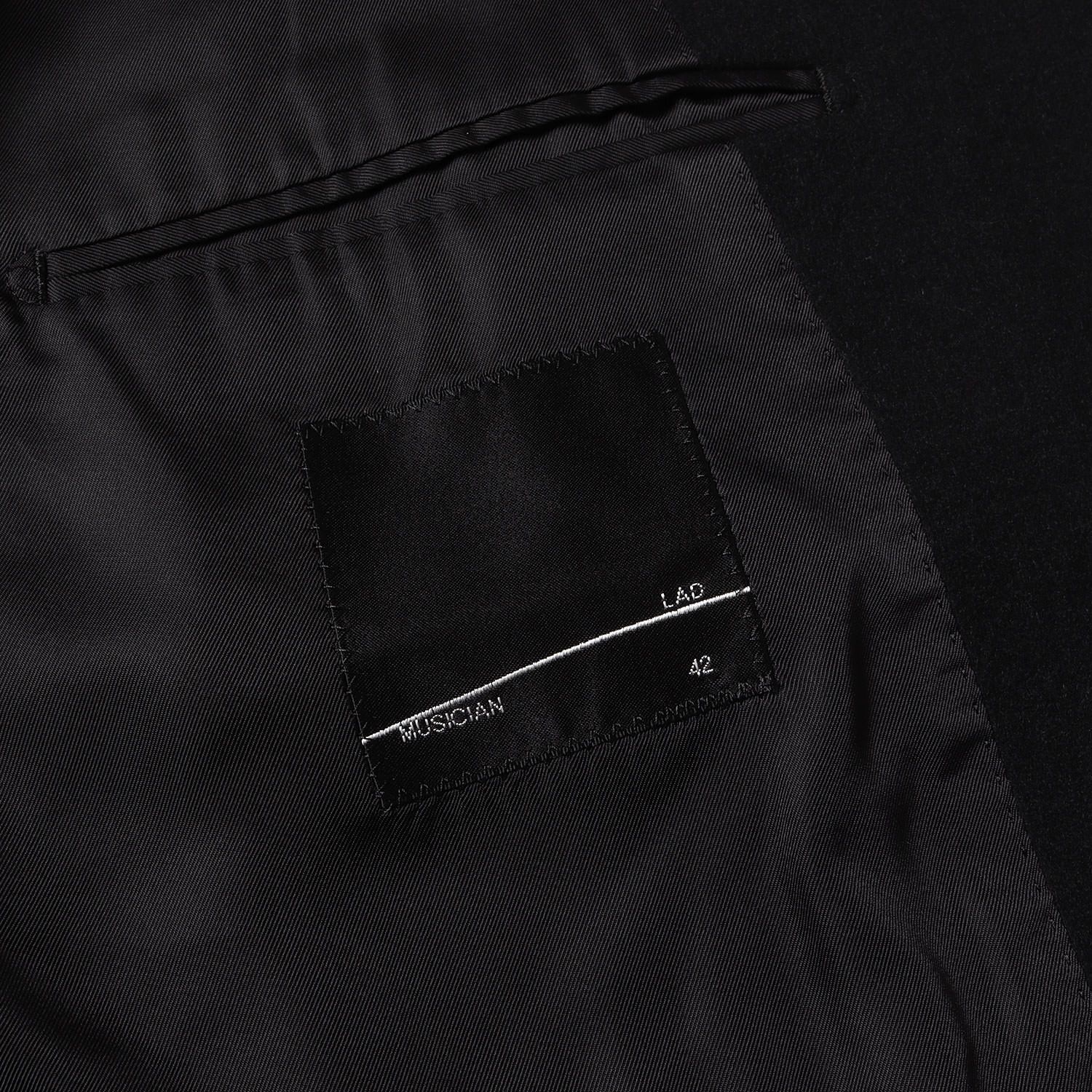 LAD MUSICIAN ラッドミュージシャン コート ブラック 黒 サイズ:42