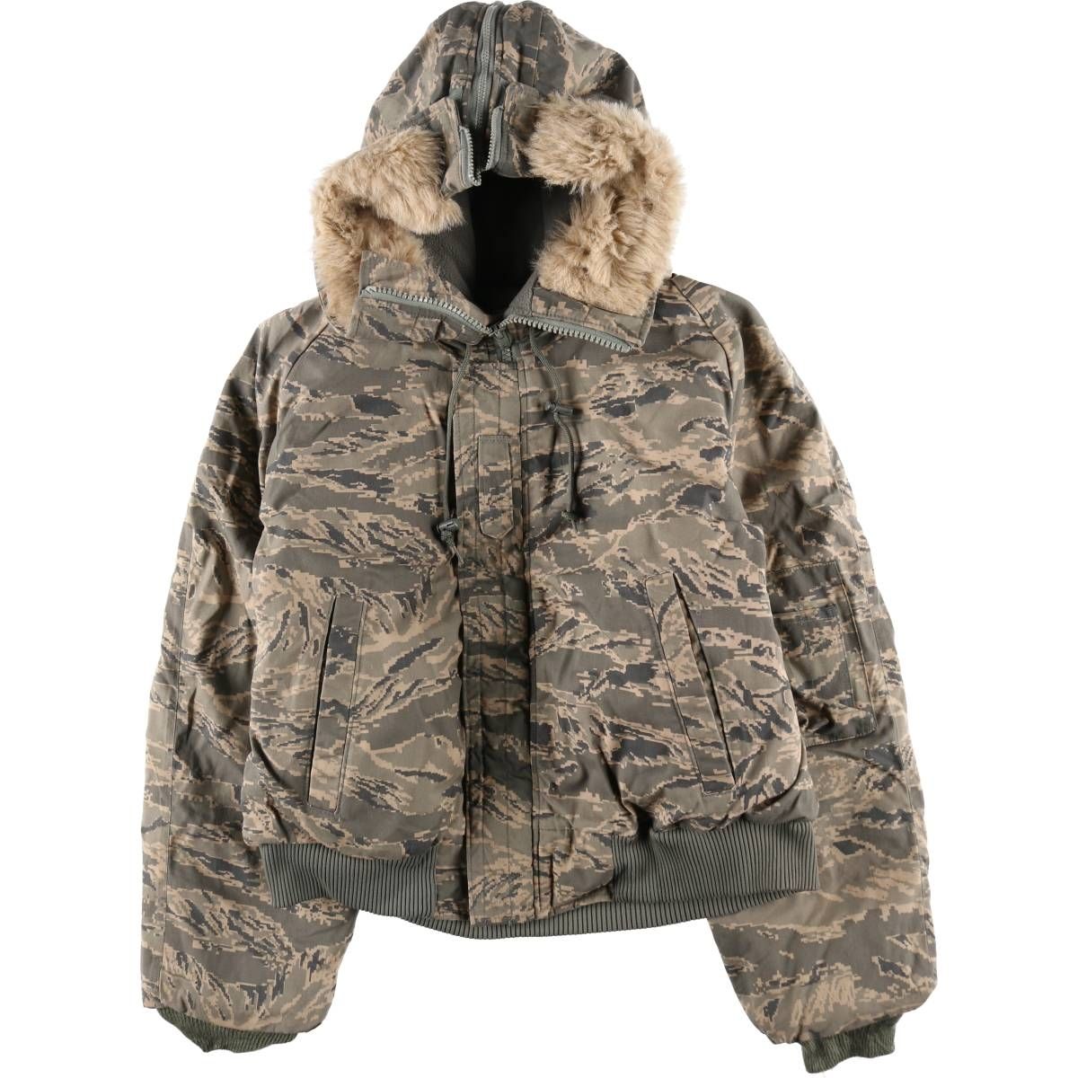 古着 00年代 民間品 DAKOTA OUTERWEAR N-2Bタイプ 迷彩柄 ACU デジタル 