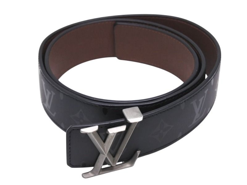 LOUIS VUITTON ルイヴィトン サンチュール LVイニシャル 40MM ピラミッド ベルト M9346Q モノグラム イリュージョン 95|38 4b002431