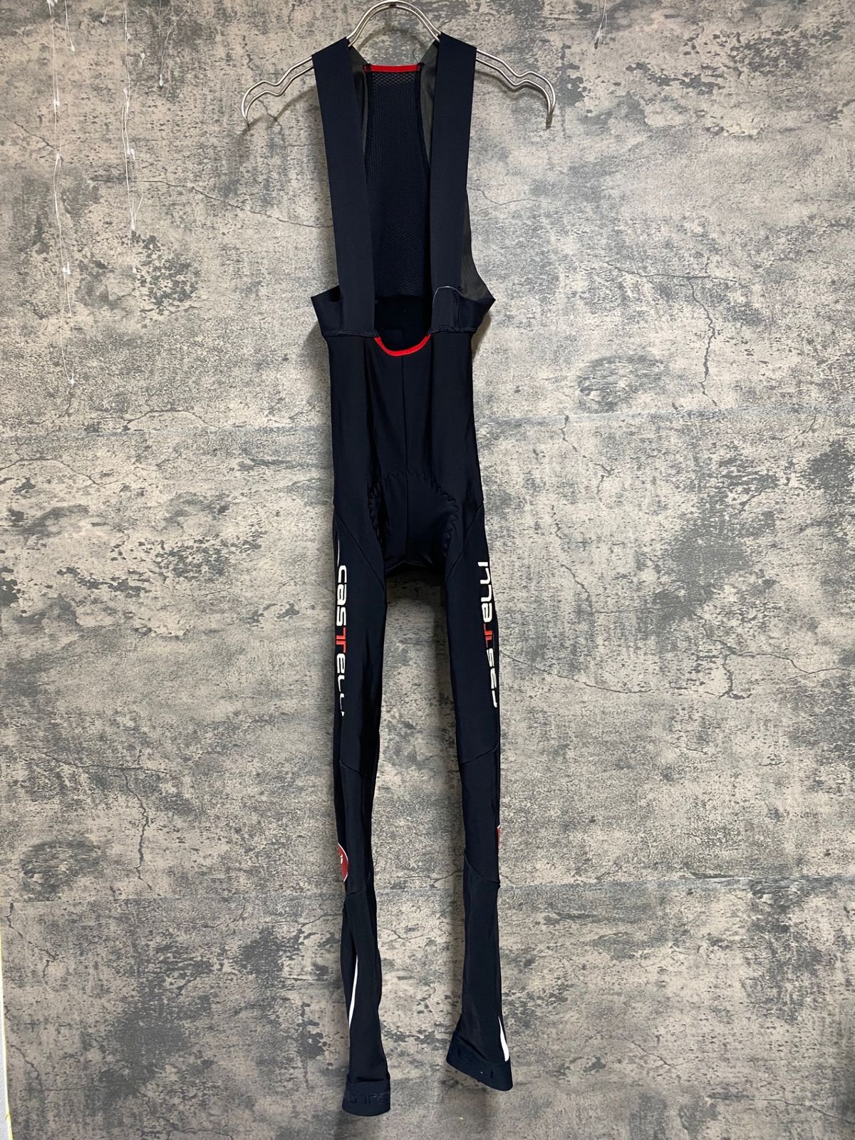 自転車 JJ548 カステリ CASTELLI ロッソコルサ ROSSO CORSA ビブタイツ