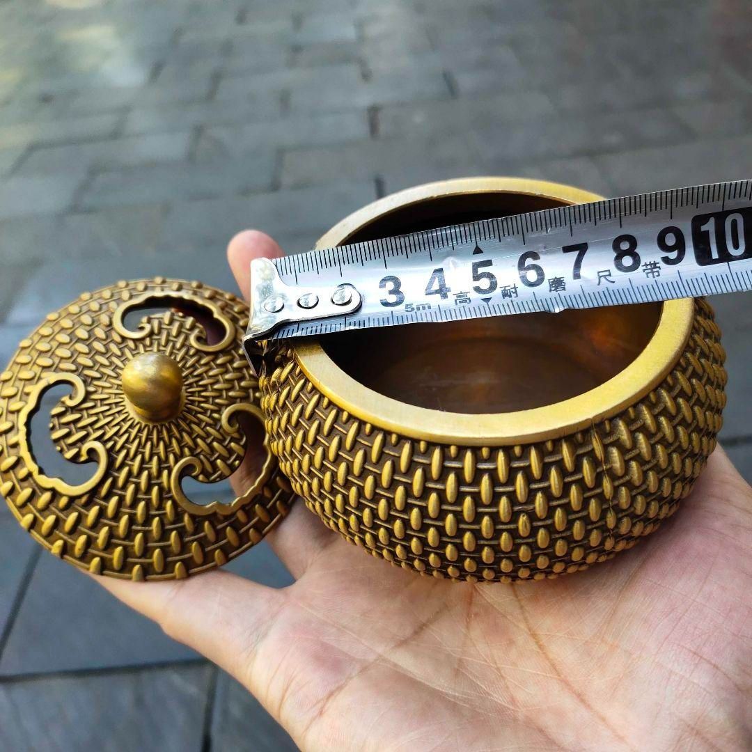 銅器 米珠香炉 薫香炉 茶道具 香道具 工芸品 置物 - メルカリ