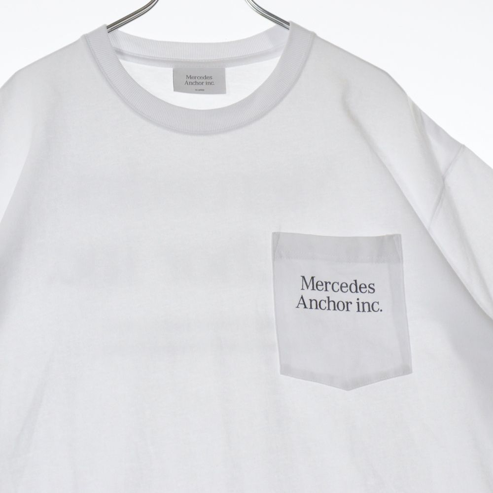 Mercedes Anchor Inc. Logo Tシャツ White M Mercedes Anchor inc. Logo Tee M - メルカリ