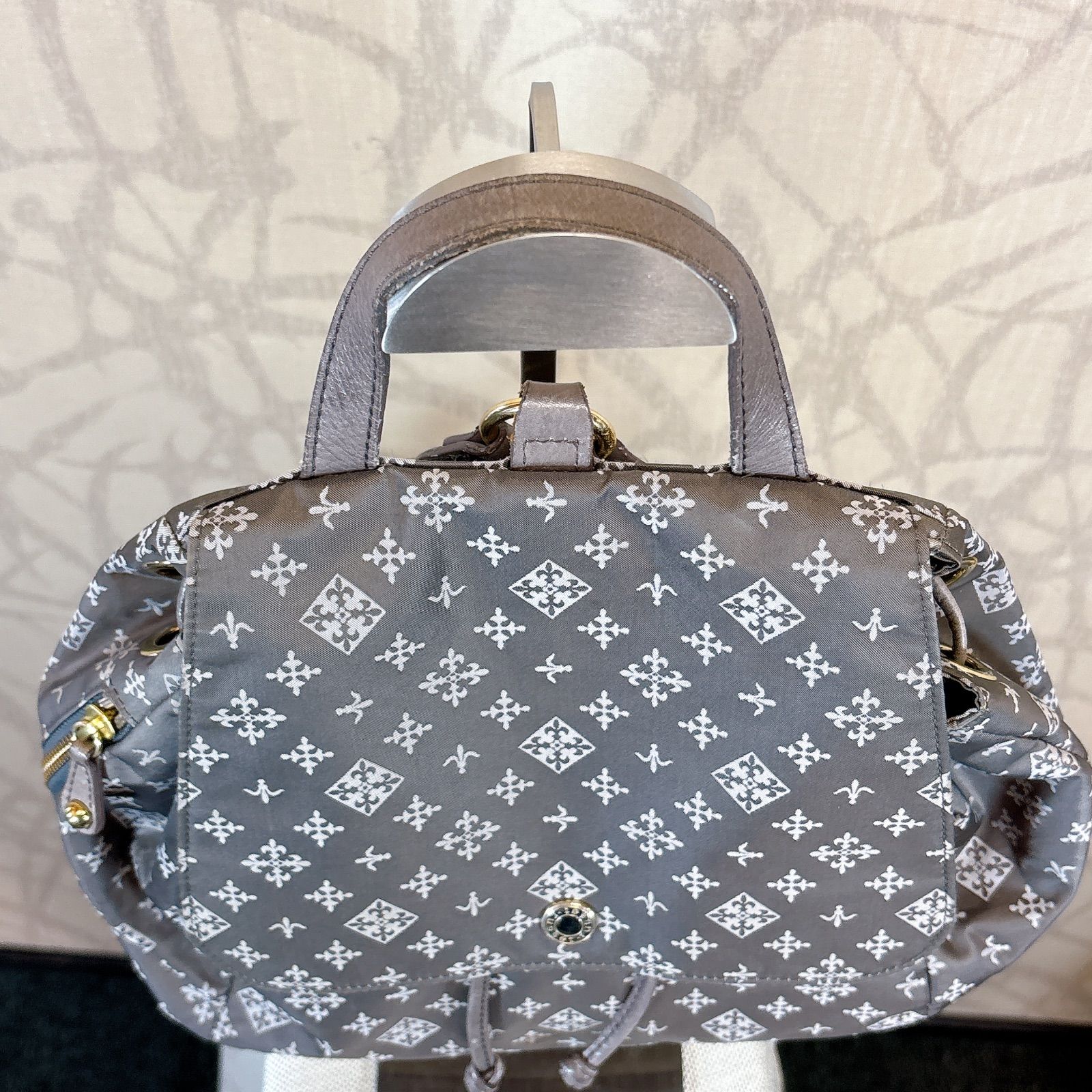 russet ラシット リュック 総柄 グレー バックパック ラシット RUSSET 