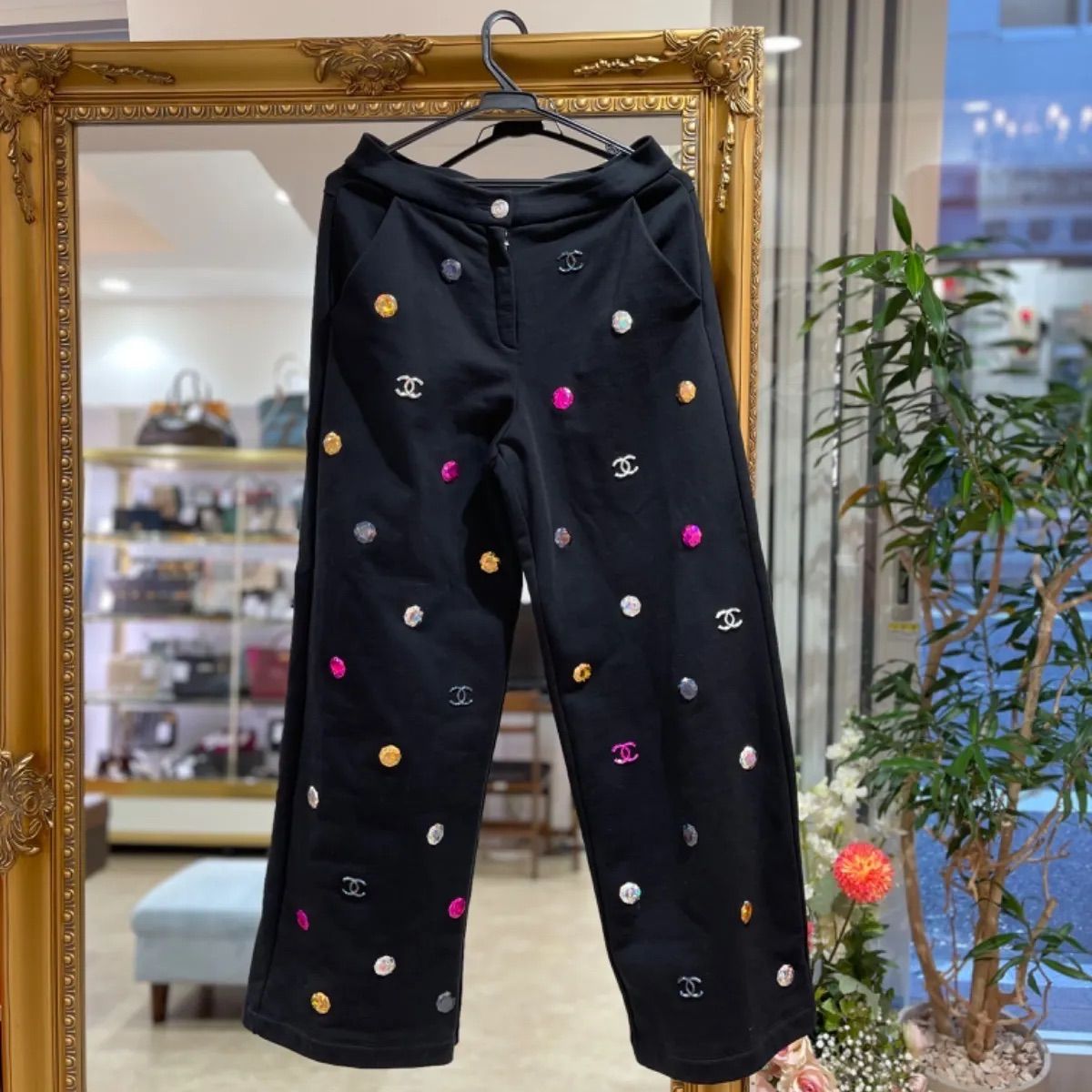 極美品CHANEL シャネル 2022 SS P71492 K10289 94305 アイコン 