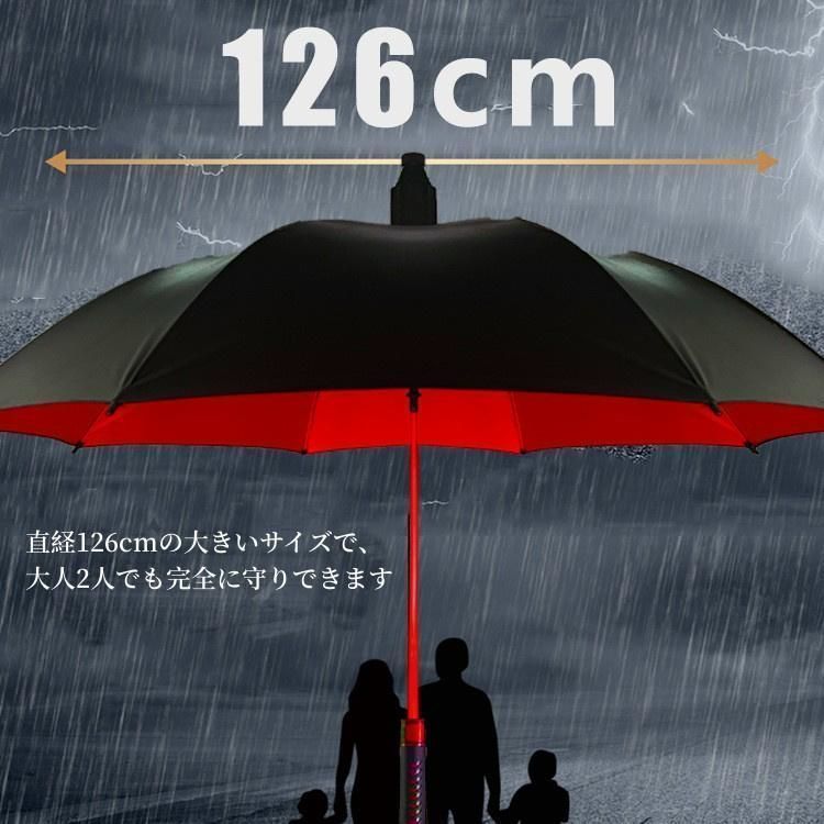 【新品】Porsche 雨傘 ゴルフ用傘 ジャンプ傘　おおきい傘 雨傘 ジャンプ傘 メンズ 長傘 ゴルフ傘 晴雨兼用 男女兼用 長柄