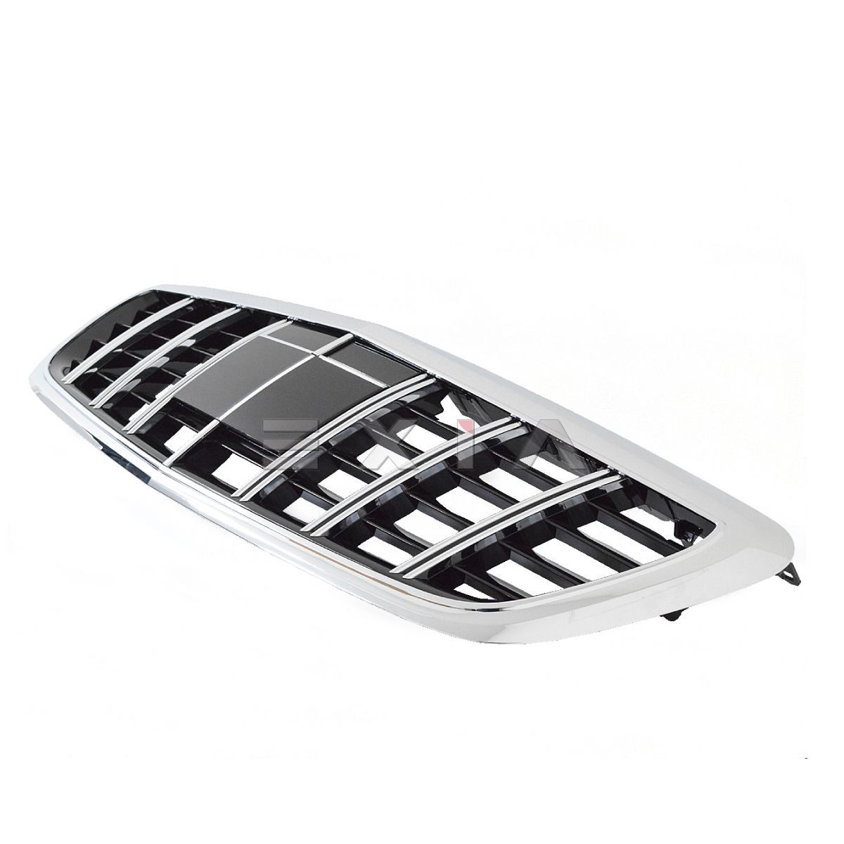 ベンツSクラス　後期グリル　ナイトビュー有 即日発送 W222 フロント グリル ナイトビュー無 マットブラック