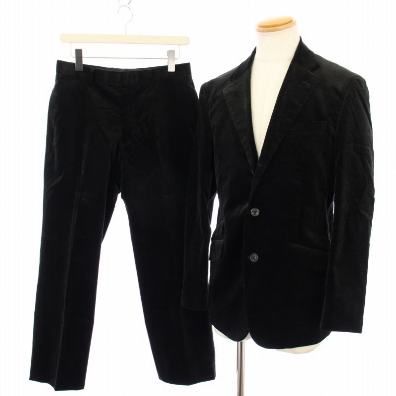 【値下 美品】COMME CA DU MODE コムサデモード パンツスーツ9黒 コムサデモード COMME CA DU MODE スーツ テーラードジャケット