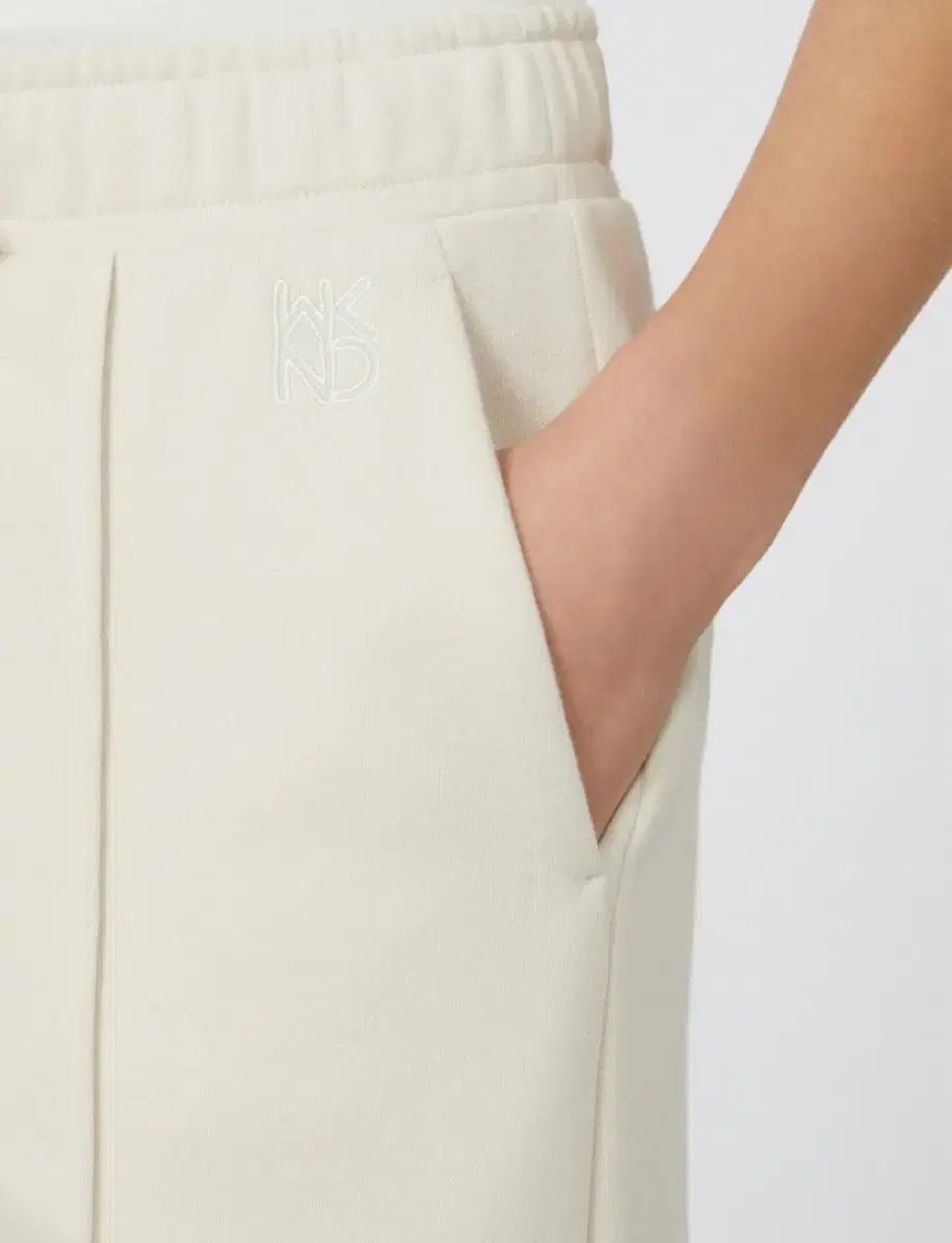 マックスマーラ コットン パンツ アイボリー M