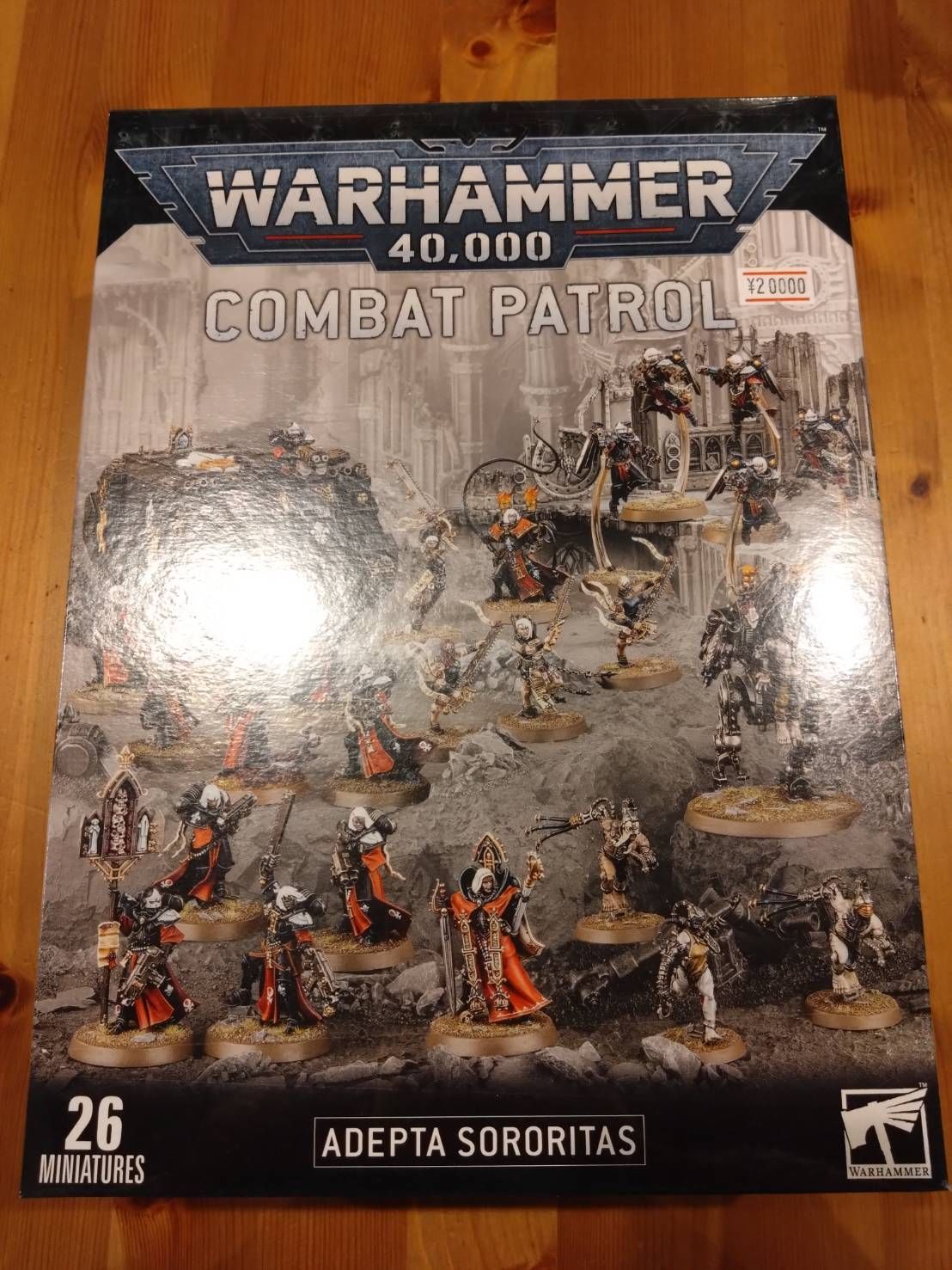 ウォーハンマー40000　アデプタ・ソロリタス　コンバットパトロール　WARHAMMER40,000　ADEPTA　SORORITAS　COMBAT　 PATROL