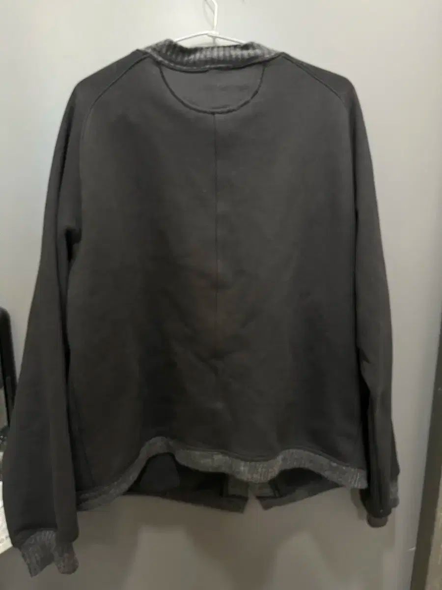  SAN GEAR サンサンギアー 래핑 ジャケット チャコール ニット セーター トップス