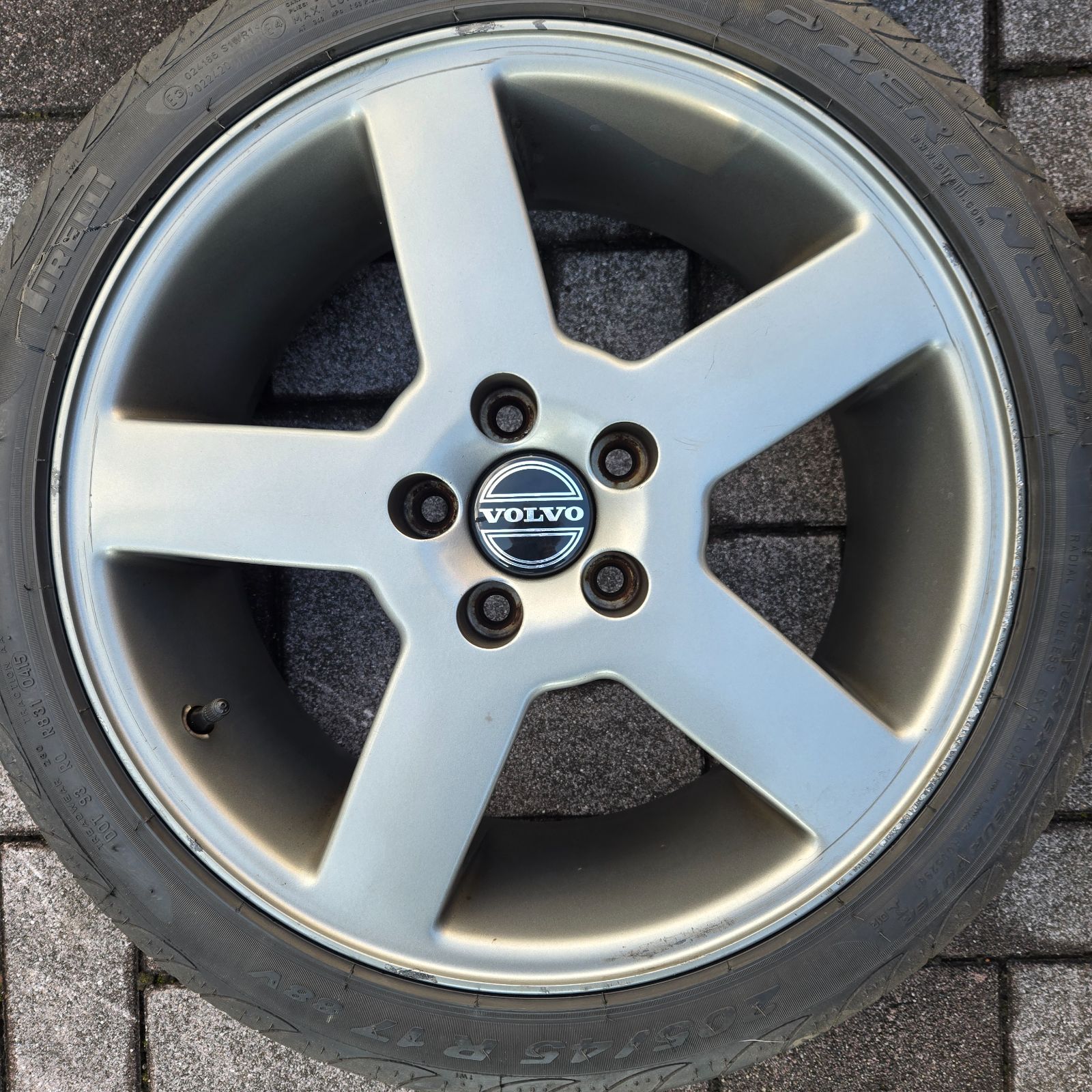 ボルボ 850T－5R タイタン 純正ホイール 4本セット 17