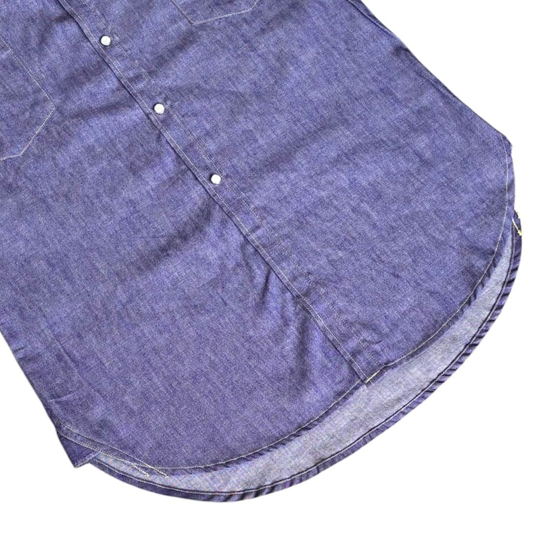ザリアルマッコイズ The REAL McCOY'S ■【 JOE McCOY & CO. Western Lunch Man Chambray Shirt JSC 750006 】ジョーマッコイ ランチマン シャンブレー ウエスタン シャツ