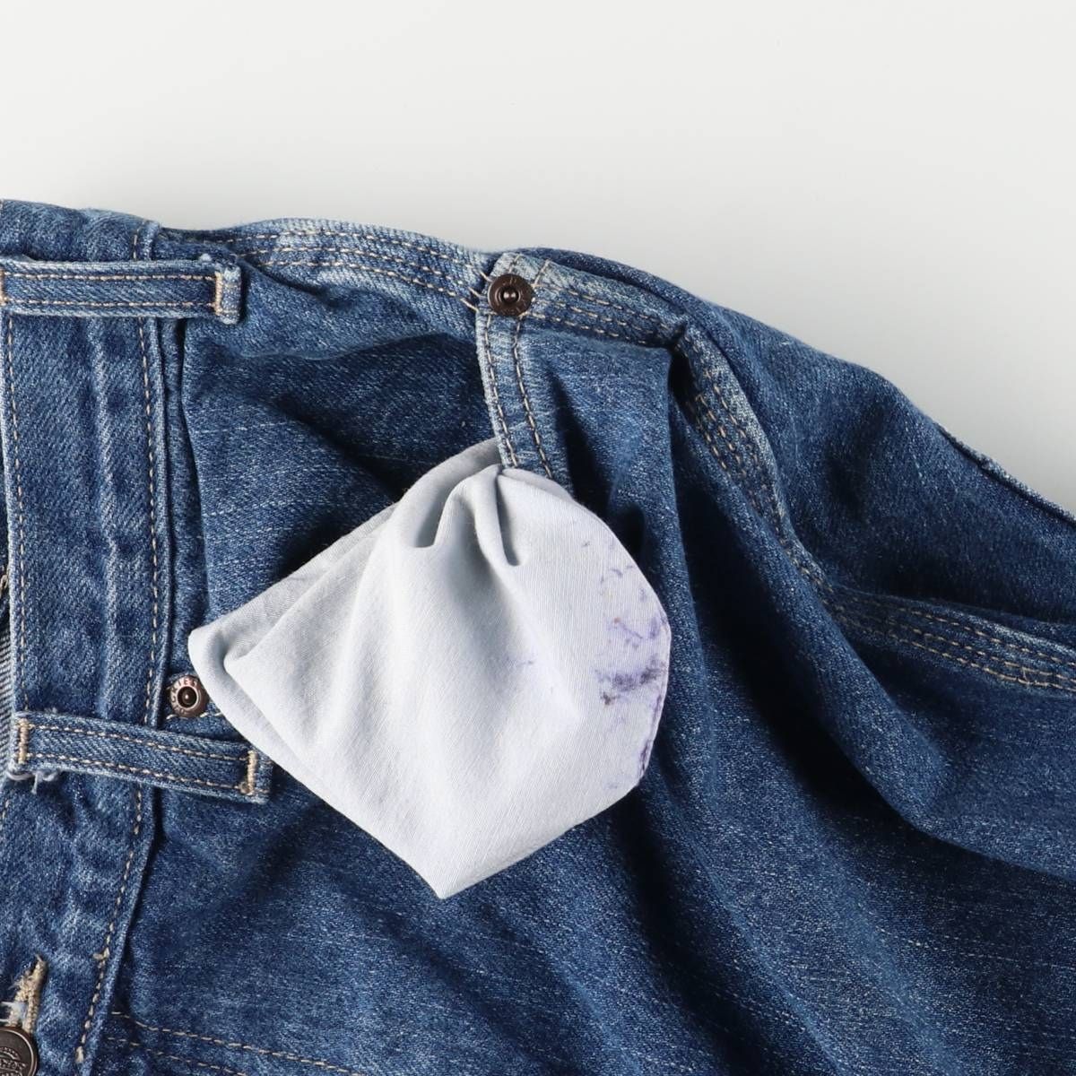 デニムペインターパンツ