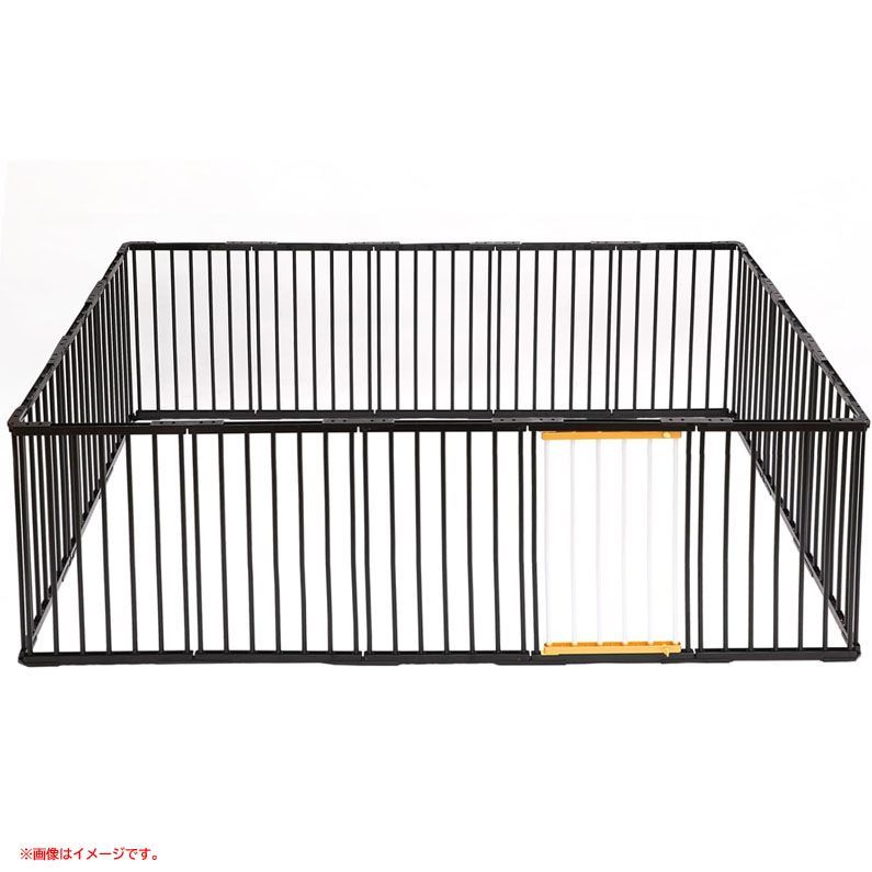 D5754◆ ペットサークル ケージ フェンス ガード 安全柵 犬 猫 工具不要 簡単組立 折りたたみ 260×86×70cm パネル16枚 PETTOM 23-2-13