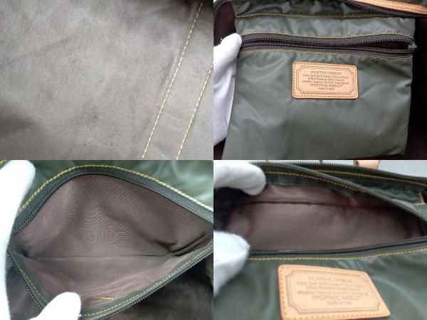 ハンティングワールド　ボストンバッグ50×26×23 ジャンク 【HUNTING WORLD】ハンティング・ワールド ・10・I・3