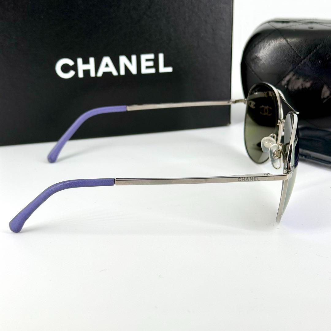 CHANELシャネル　ココマーク　サングラス　 アイウェア4189-T-Q美品 CHANEL シャネル ココマーク サングラス アイウェア
