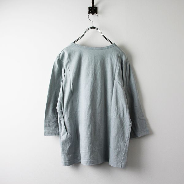 nest Robe ネストローブ ラフィー天竺7分袖ヘンリープルオーバー