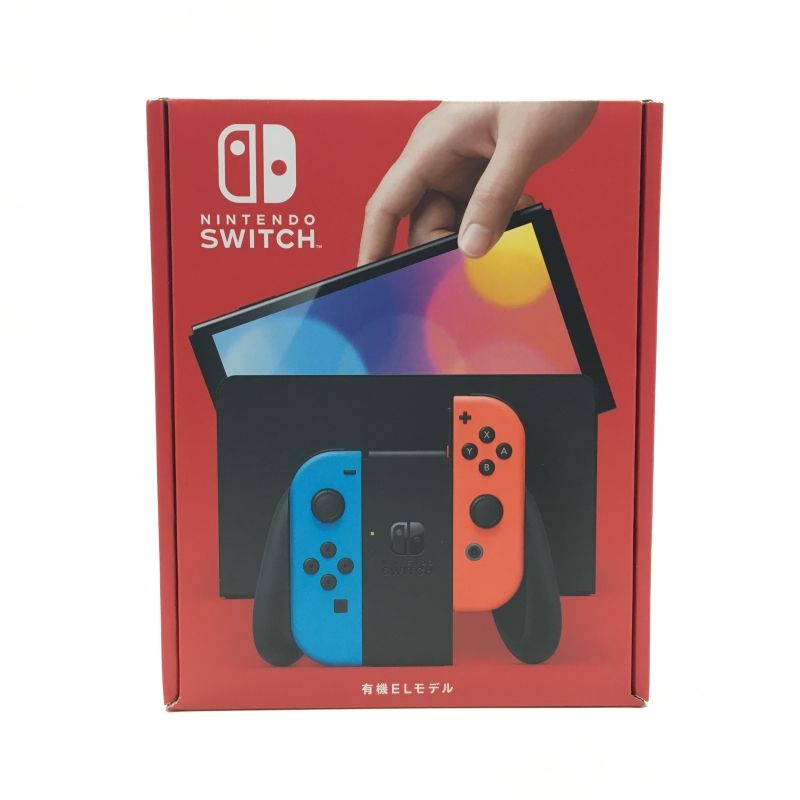 01w-1038 〇 未使用品 Nintendo Switch本体 有機ELモデル Joy-Con(L)ネオンブルー/(R)ネオンレッド  ニンテンドースイッチ 【中古品】 - メルカリ