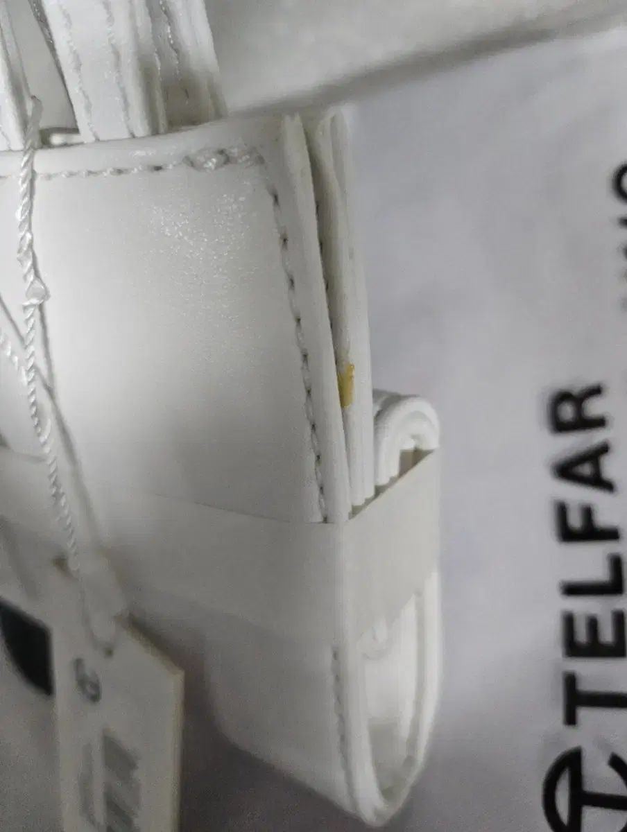 Telfa(テルファー) ホワイト スモール ショッピングバッグ 新品 - メルカリ