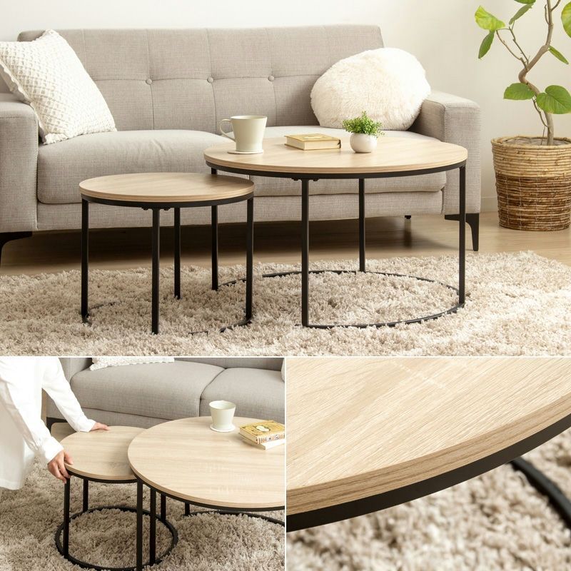 直径72cm-45cm 万能テーブル