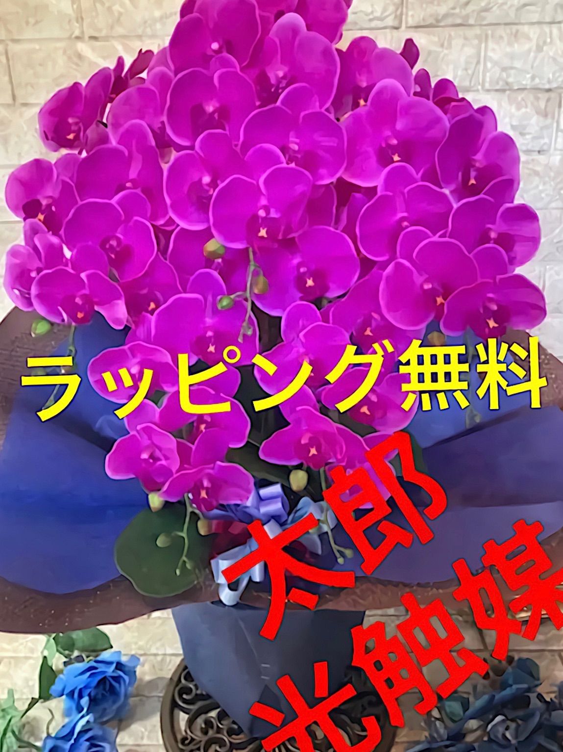 光触媒 人工観葉植物 ウォールグリーン フェイクグリーン リアル胡蝶蘭 