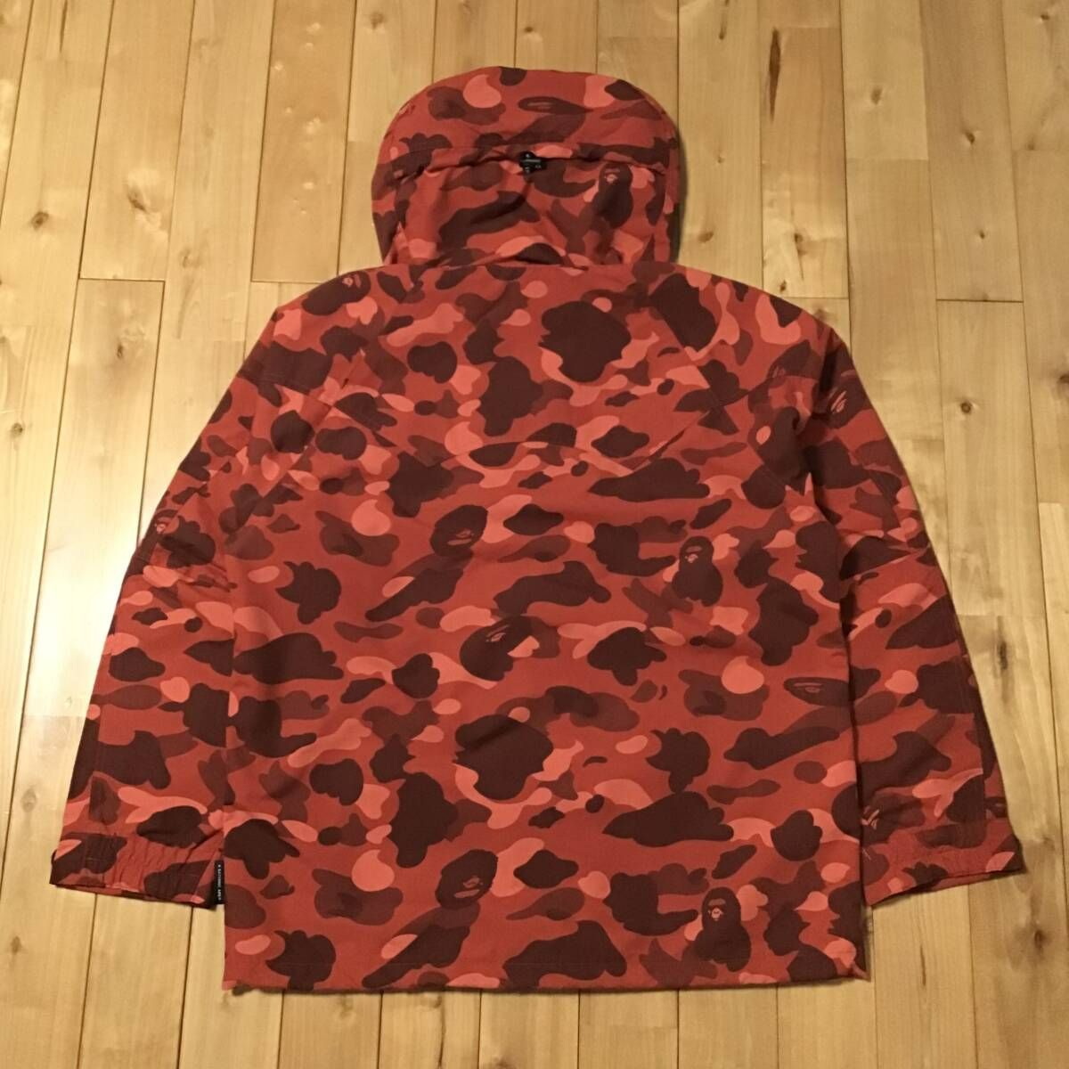 ☆XL☆ Red camo スノボジャケット a bathing ape BAPE snowboard 