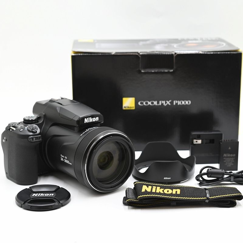 Nikon ニコン デジタルカメラ COOLPIX P1000 ブラック コンパクト 